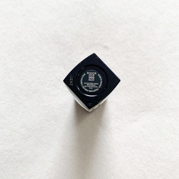 Dior Rouge Lipstick 999 Velvet Matte Perfect Red Shade Full Size, NEW - Picture 8 of 8